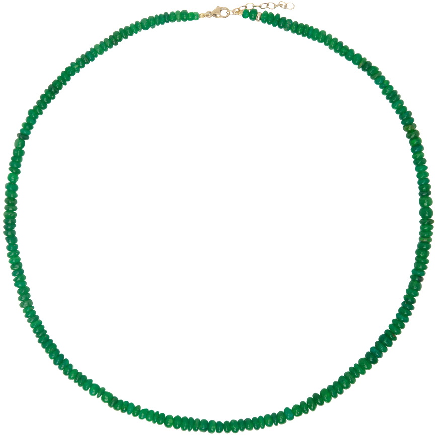 JIA JIA Green Soleil Mini Emerald Opal Necklace