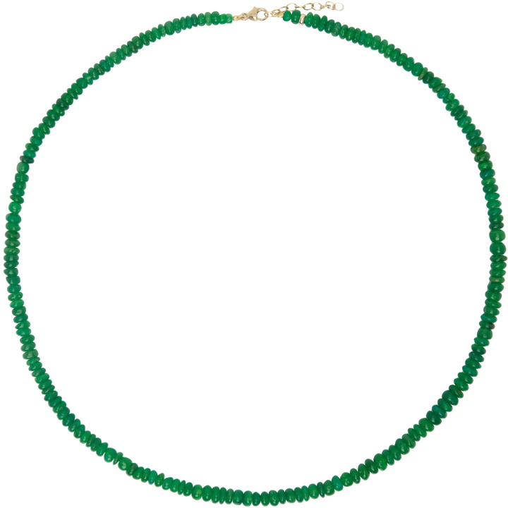 Photo: JIA JIA Green Soleil Mini Emerald Opal Necklace