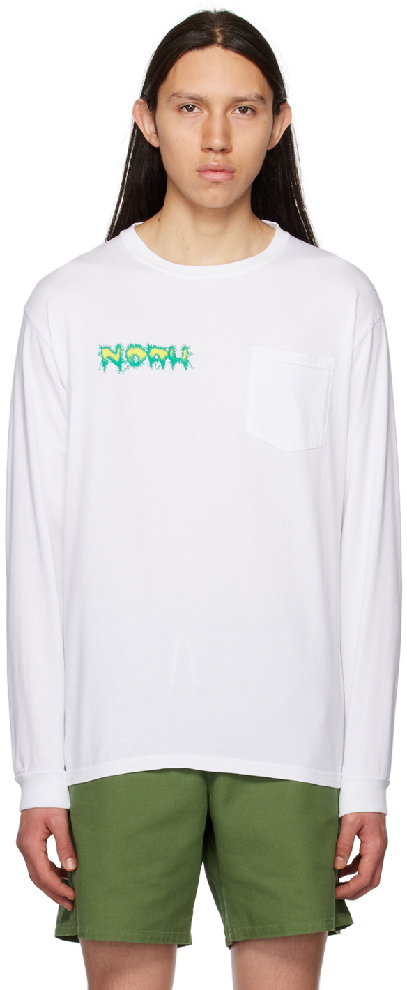 Noah NYC Grey Cross Country Sweater Noah NYC