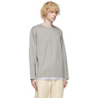 Clot Grey Pique Long Sleeve T-Shirt