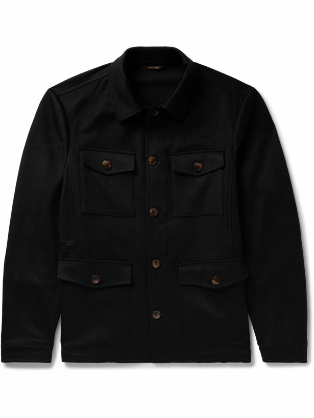 Photo: Canali - Safari Cashmere Jacket - Black