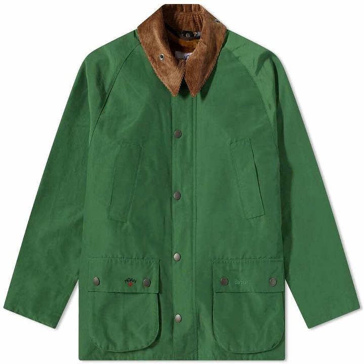 Photo: Barbour x NOAH 60/40 Bedale Casual Jacket in Kelly Green