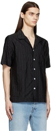 Soulland Black Orson Short Sleeve Shirt