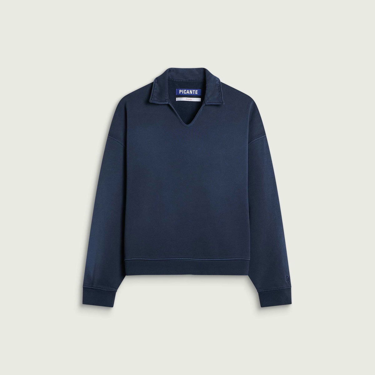 Picante Men's Everyday Polo Sweatshirt in Navy