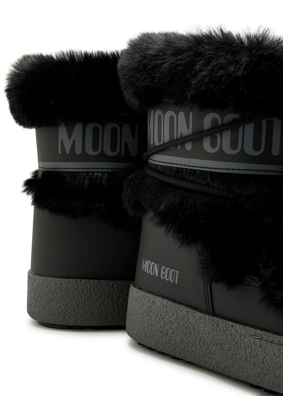 Moon Boot Ltrack Faux-fur Snow Boots Black