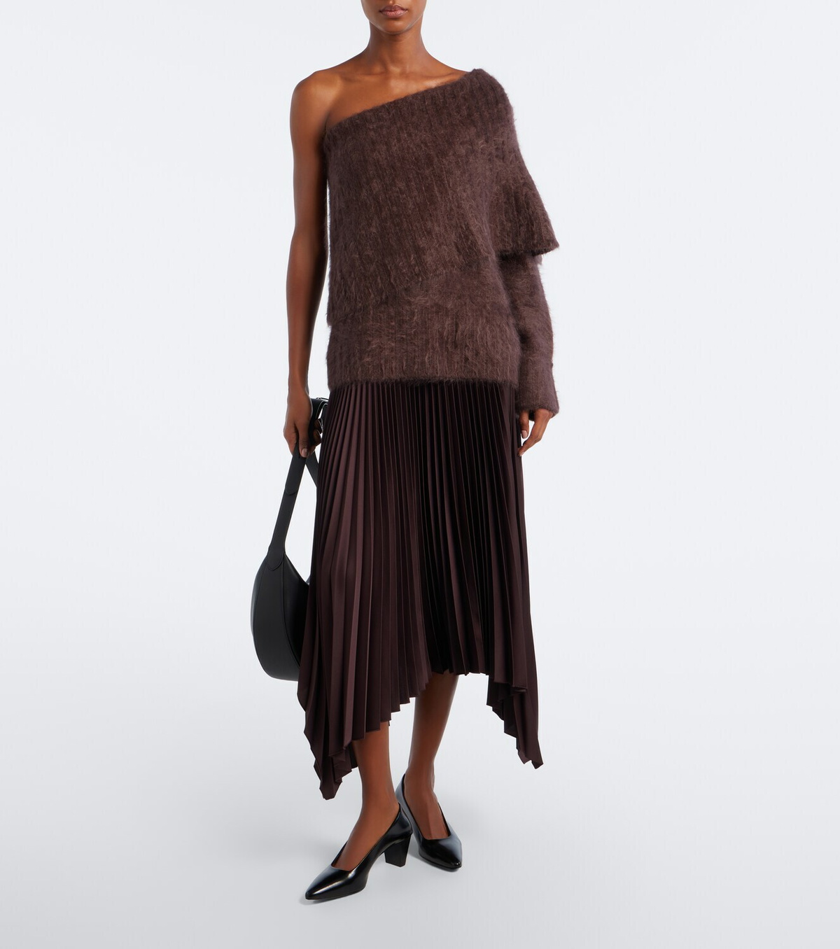 Joseph Parwich one-shoulder cashmere sweater