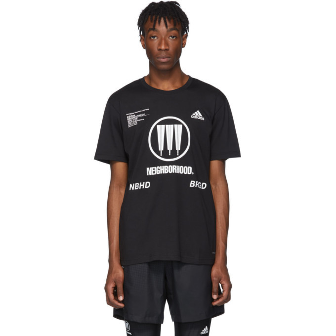 Photo: adidas Originals Black Neighborhood Edition T-Shirt