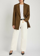 Stella Mccartney Barrel-leg Jeans White