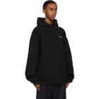 Balenciaga Black Defile Sport Hoodie