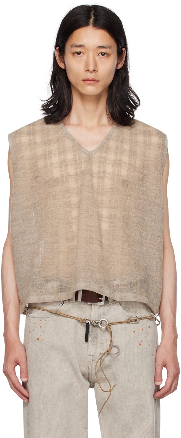 Our Legacy Gray Double Lock Vest Our Legacy