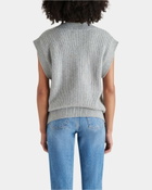 Steve Madden Giorgia Sweater Vest in Grey