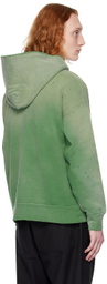visvim Green Jumbo SB Hoodie