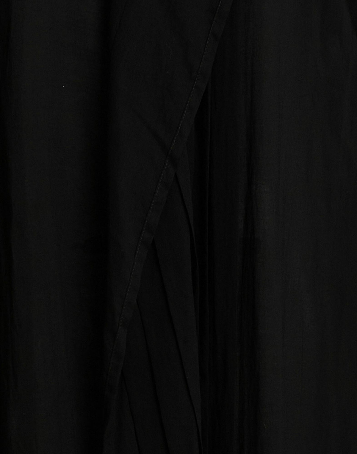 Yohji Yamamoto Womens Shirt in Black