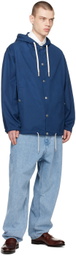 Emporio Armani Blue Oversized Jacket