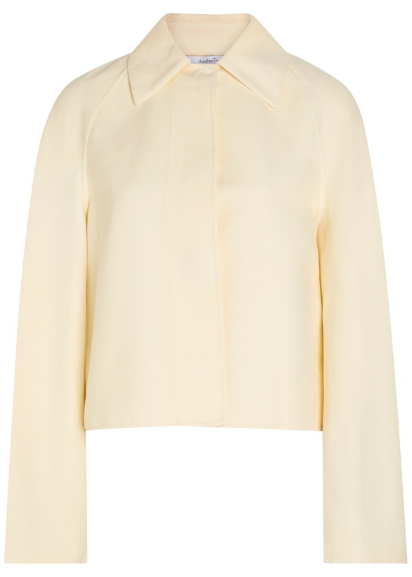 Photo: Another Tomorrow Cotton Jacket Beige