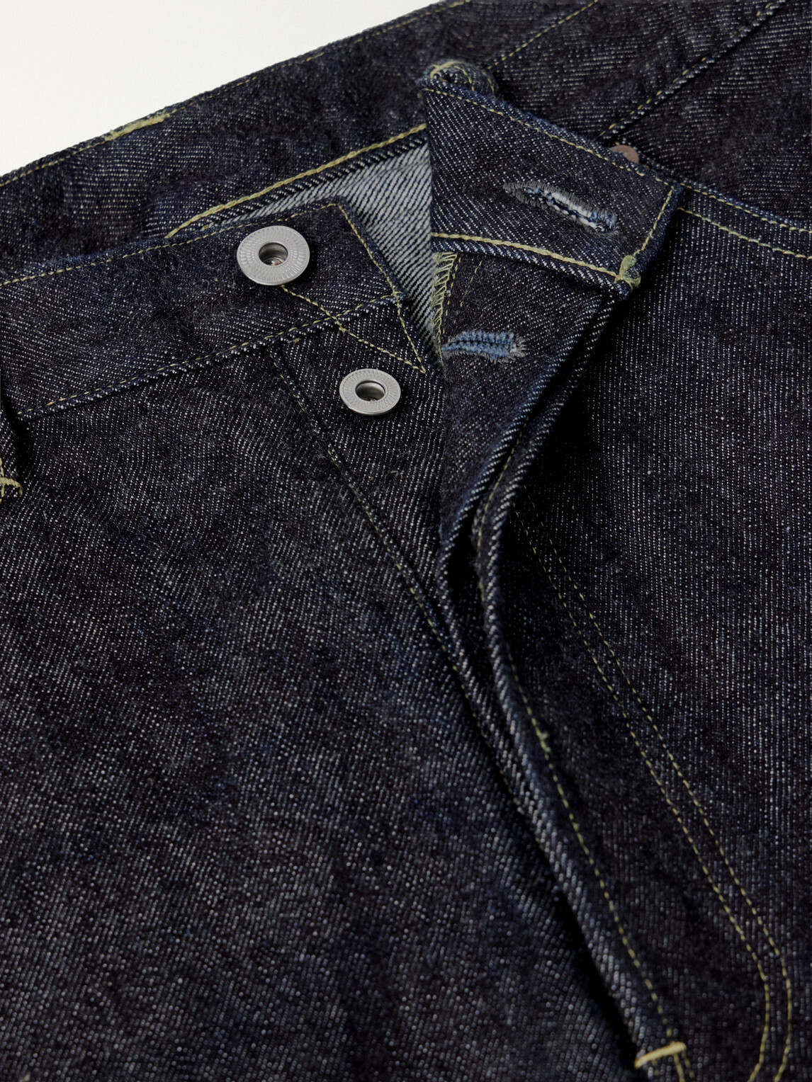 A.PRESSE - Tapered Jeans - Blue
