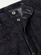 A.PRESSE - Tapered Jeans - Blue