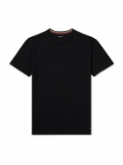 Paul Smith - Logo-Appliquéd Cotton-Jersey Pyjama T-Shirt - Black