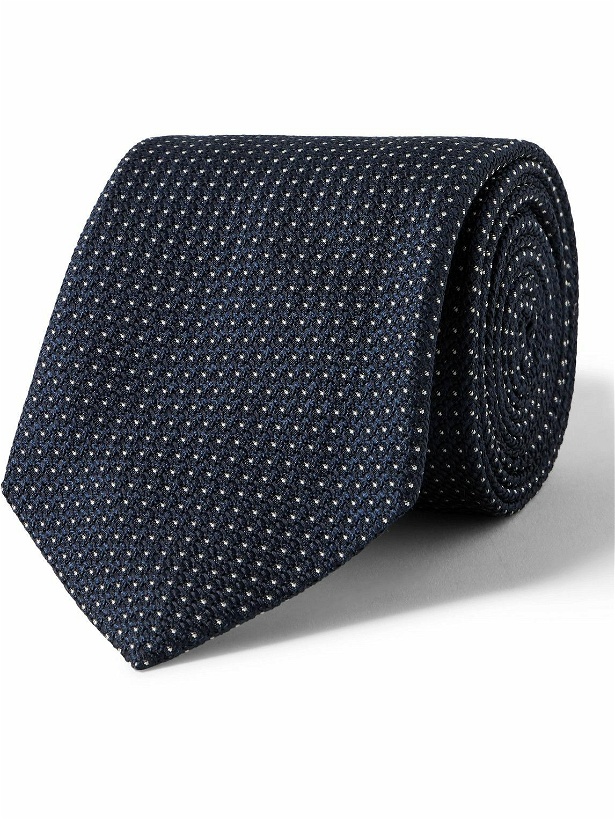 Photo: Richard James - 8.5cm Polka Dot Silk-Jacquard Tie