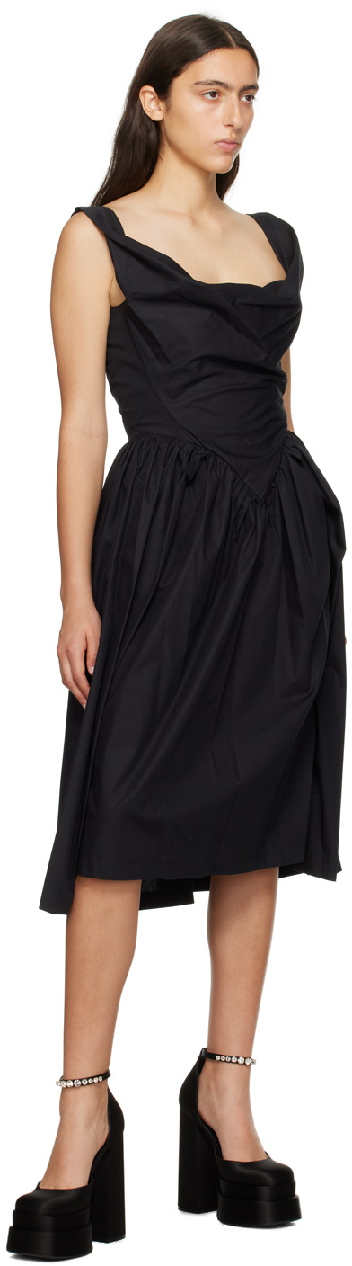 Vivienne Westwood Black Sunday Midi Dress Vivienne Westwood