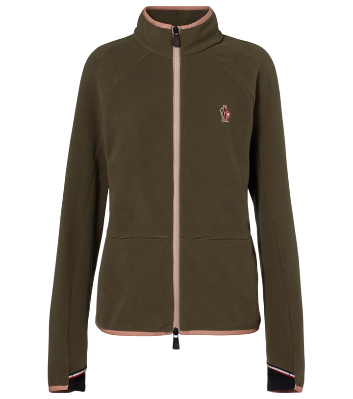 Photo: Moncler Grenoble Fleece zip-up sweater