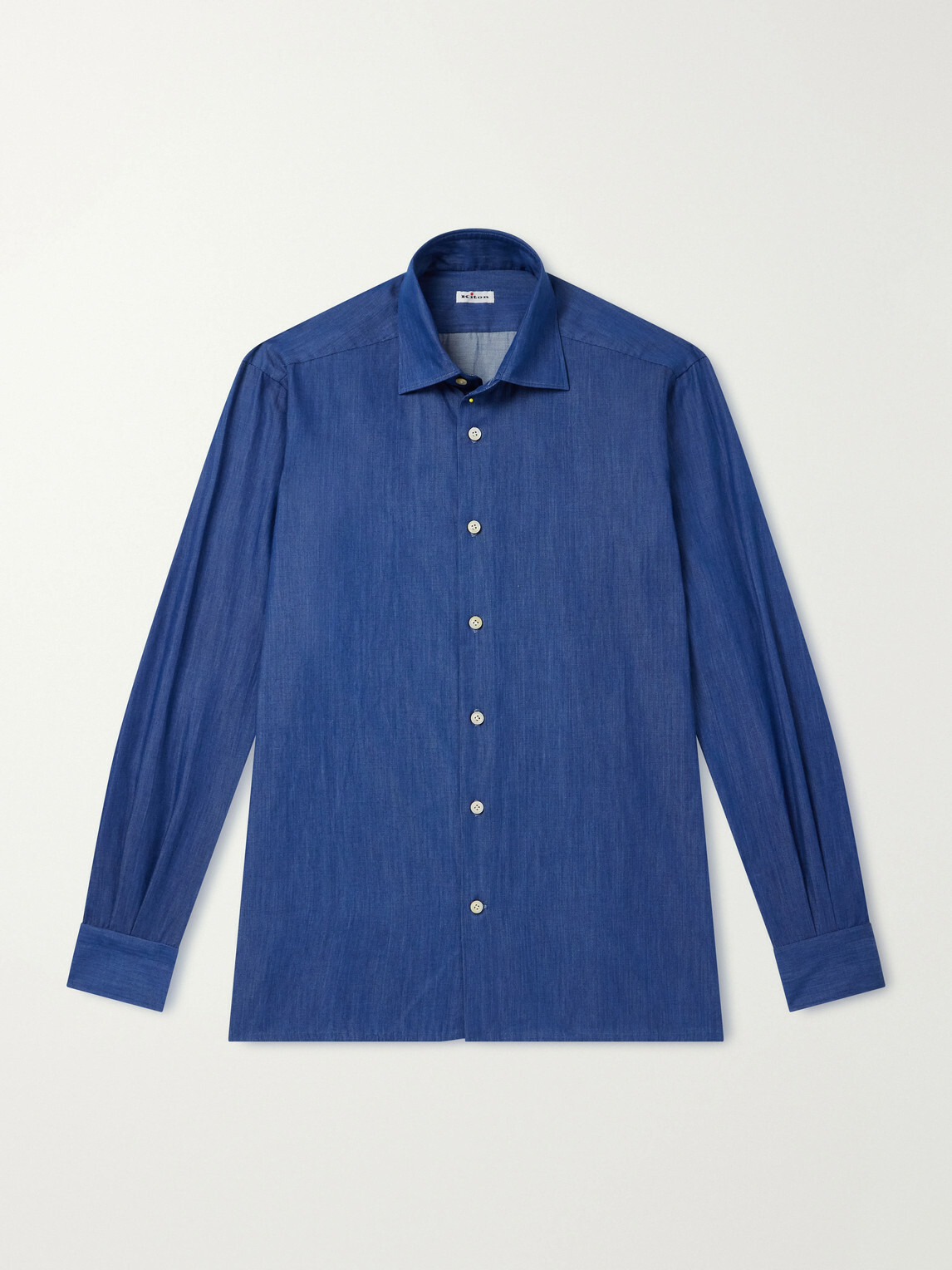 Kiton - Denim Shirt - Blue