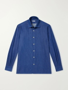 Kiton - Denim Shirt - Blue