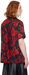 sacai Red Floral Shirt