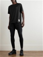 Satisfy - Logo-Print Rectcled-AuraLite™ Jersey T-Shirt - Black