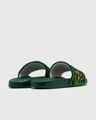 Casablanca Embroidered Terry Slider Green - Mens - Sandals & Slides