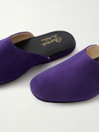 Charvet - Suede Slippers - Purple