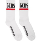 GCDS White God Cant Destroy Streetwear Socks