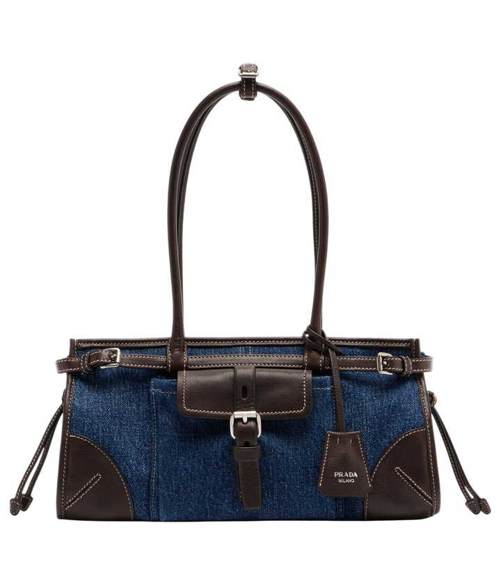 Photo: Prada Prada Bonnie Medium denim shoulder bag