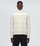 Moncler Down-paneled wool jacket