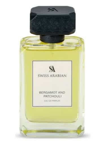 Swiss Arabian Unisex Bergamot And Patchouli EDP Spray 3.38 oz Fragrances 6295124046247