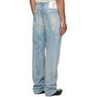COÛT DE LA LIBERTÉ Blue Bobby Selvage Relaxed Jeans
