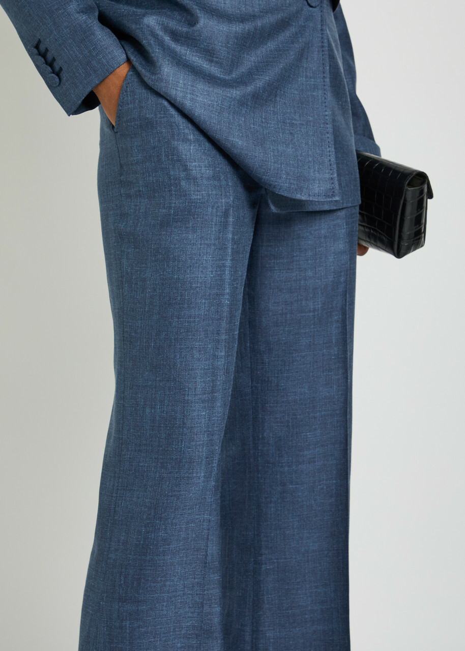 Gabriela Hearst Vesta Straight-leg Trousers Denim