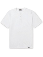 HANRO - Living Cotton-Jersey Henley T-Shirt - White