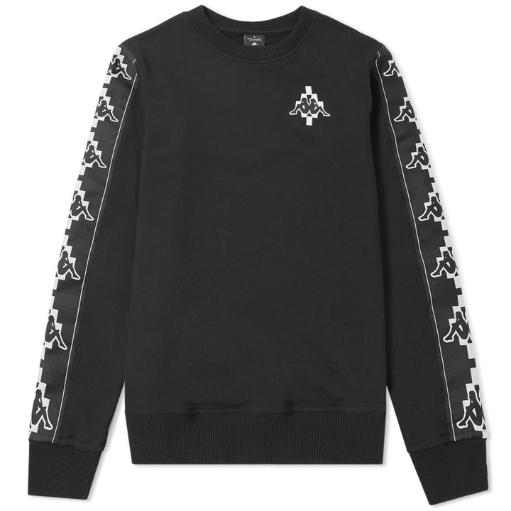 Photo: Marcelo Burlon x Kappa Tape Crew Sweat Black