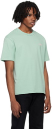 A.P.C. Green Flocked T-Shirt