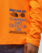 The North Face Tnf X Online Ceramics Class V Water Top Orange - Mens - Longsleeves