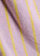 Bongusta Naram Striped Terry Shorts Lilac