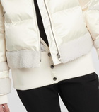 Bogner Mia shearling-trimmed down ski jacket