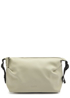 Rains Rubberised Wash bag - Light Green - One Size