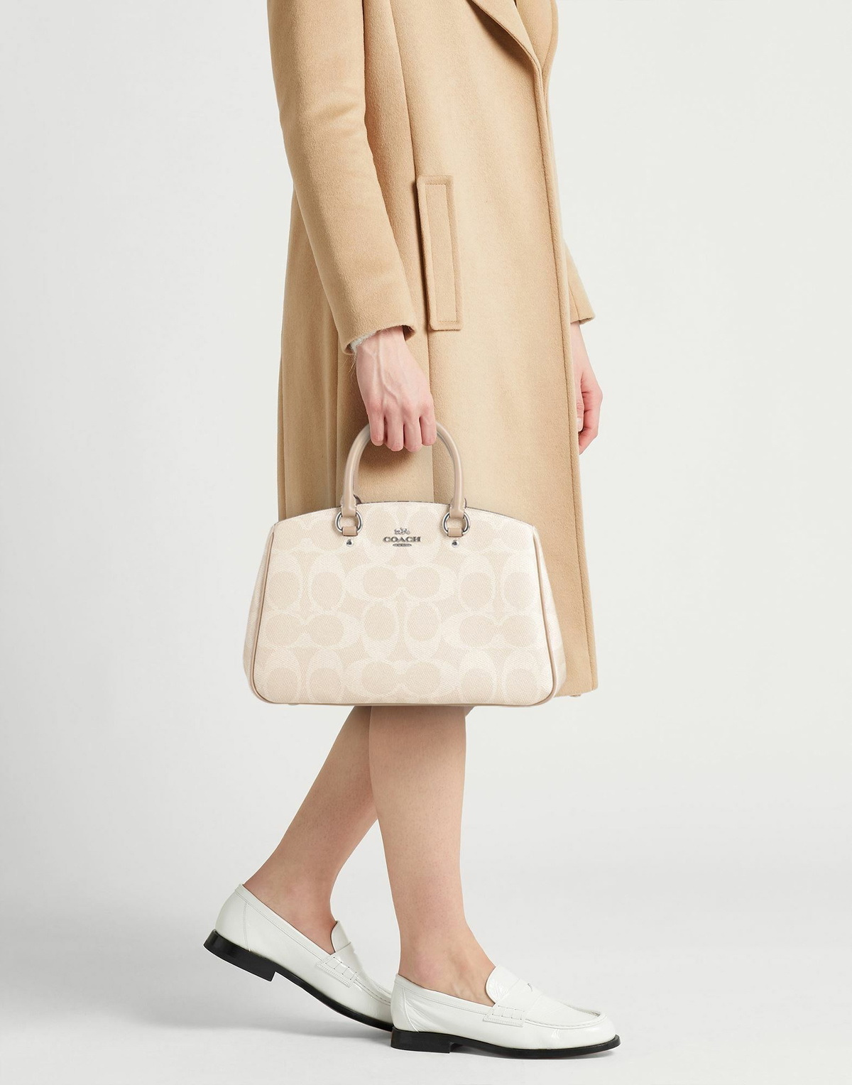Coach Womens Handbag Sand
