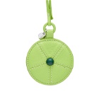 JW Anderson Women's Keyring in Lime 