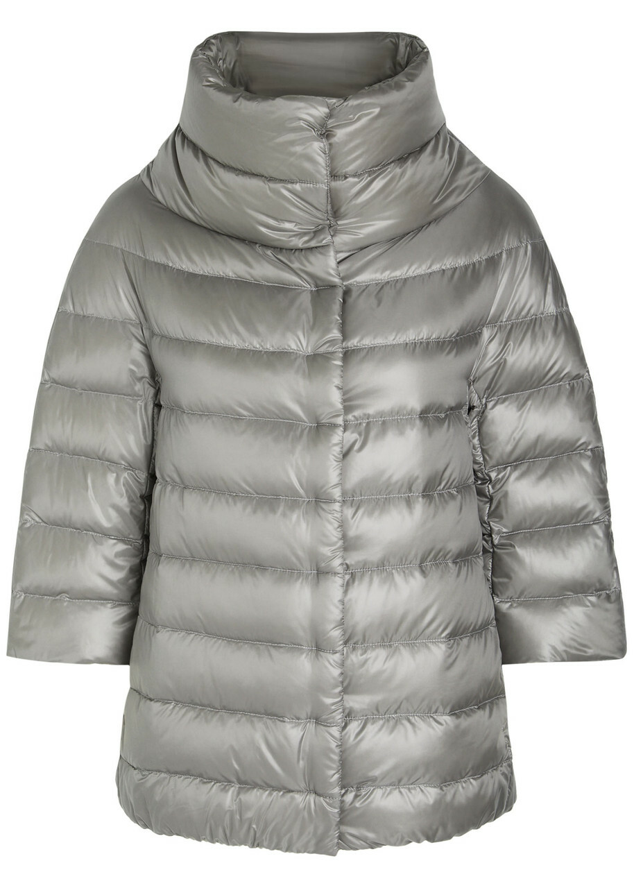 Herno Chantilly Satin Duster Beige Herno Herno Chantilly Satin Duster Beige Herno