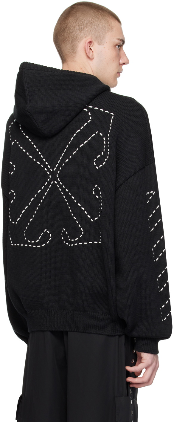 Off-White Black Stitch Arr Hoodie