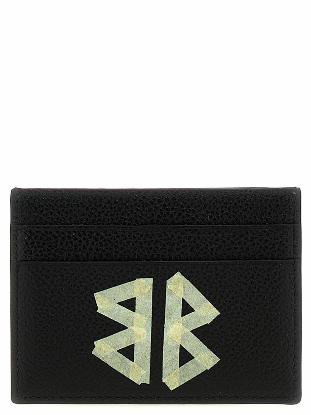 Photo: Balenciaga tape Type Logo Print Card Holder