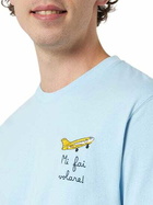 MC2 Saint Barth Man Classic Fit Cotton Jersey T-shirt Portofino With Mi Fai Volare Embroidery